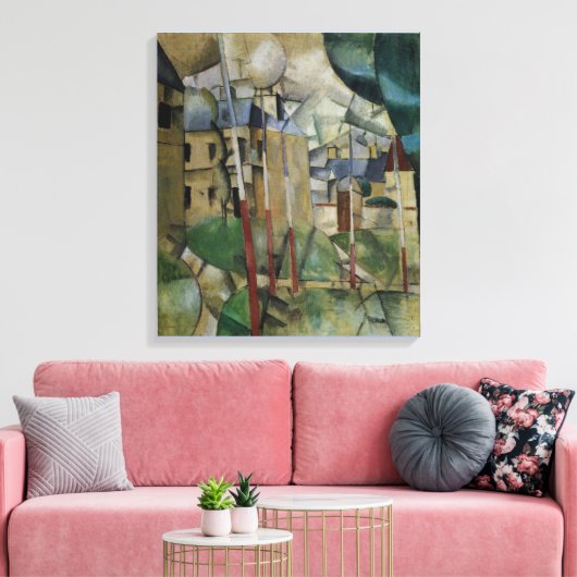 landschap van de Leger Canvas Afdruk (Insitu (Woonkamer))