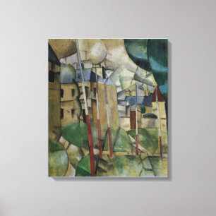landschap van de Leger Canvas Afdruk