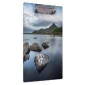 Landschap van de Lofoten-eilanden Klembord (Rechts)