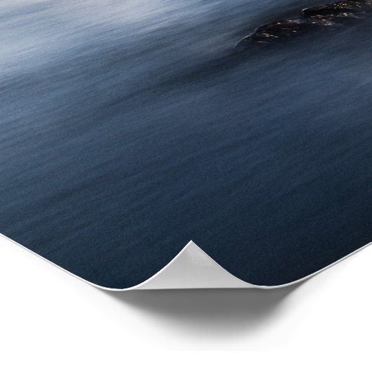 Landschap van de Lofoten-eilanden Poster (Hoek)