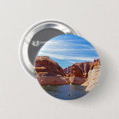 Landschap van de Powell Page Arizona Ronde Button 5,7 Cm (Voorkant /achterkant)
