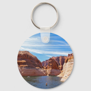 Landschap van de Powell Page Arizona Sleutelhanger