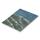 Landschap van de rijstterrassen in de berg, 2 notitieblok (Linkerzijde)