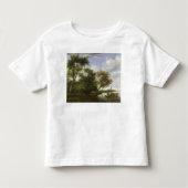 Landschap van de rivier kinder shirts (Voorkant)