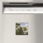 Landschap van de rivier magneet (Insitu (Vaatwasser))