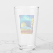 landschap van de vloeibare lucht glas (Achterkant)