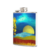 landschap van de vloeibare lucht heupfles (Links)