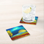 landschap van de vloeibare lucht kartonnen onderzetters (Insitu)