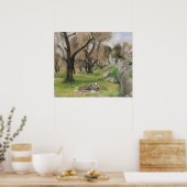 Landschap van de Zuid-Matisse Poster (Keuken)