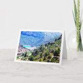 Landschap van Domeño Viejo in Valencia, Spanje Kaart (Voorkant)