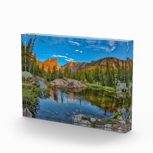 Landschap van Dream Lake Fotoblokken (Rechts)