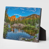 Landschap van Dream Lake Fotoplaat (Zijkant)