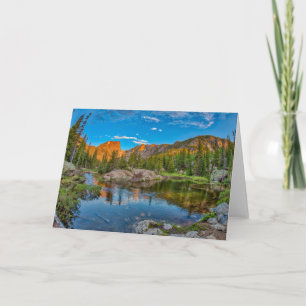 Landschap van Dream Lake Kaart