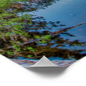 Landschap van Dream Lake Poster (Hoek)
