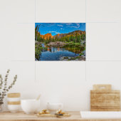 Landschap van Dream Lake Poster (Keuken)