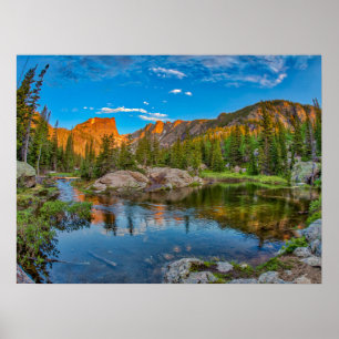 Landschap van Dream Lake Poster
