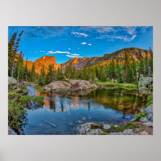 Landschap van Dream Lake Poster (Voorkant)