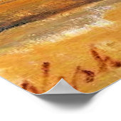 Landschap van een droom, schilderij van Paul Nash Poster (Hoek)