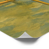 Landschap van het Groot Kanaal in Venetië Poster (Hoek)