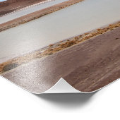 Landschap van het meer op de foto van Altiplano Foto Afdruk (Hoek)