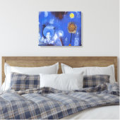 "Landschap van het verleden" door Paul Klee Canvas Afdruk (Insitu (Slaapkamer))