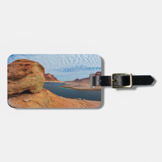 Landschap van Lake Powell Bagagelabel (Voorkant horizontaal)