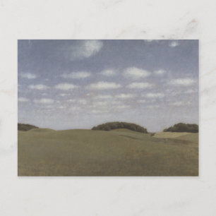 Landschap van Lejre, 1905 (olie op canvas) Briefkaart