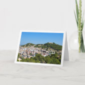 Landschap van Lliria Stad in Valencia, Spanje Kaart (Voorkant)