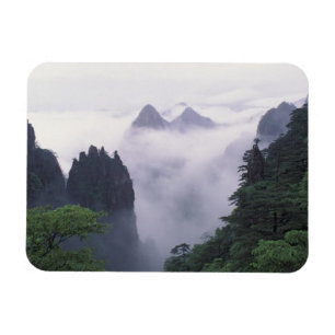 Landschap van Mt. Huangshan (Gele Berg) in Magneet