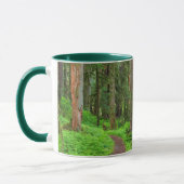 Landschap van oerbos mok (Links)