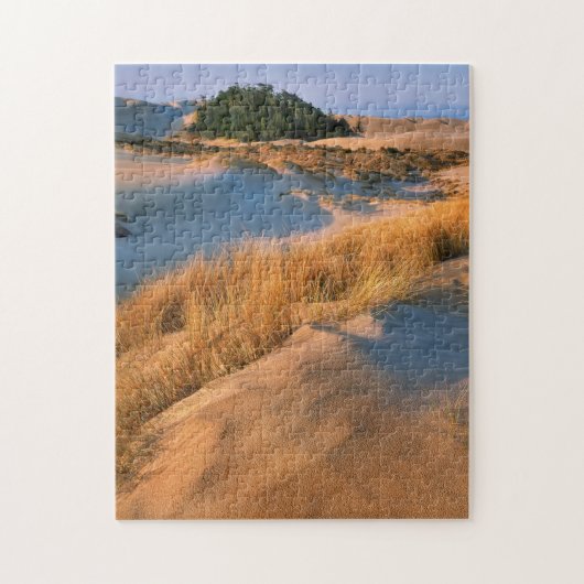 Landschap van Oregon zandduinen Legpuzzel (Verticaal)