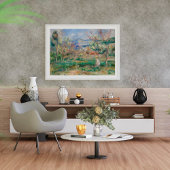 Landschap van Pierre-Auguste Renoir Poster