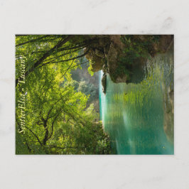 Landschap van rivier Elsa, Tuscany Ansichtkaart Briefkaart