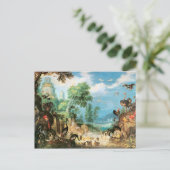  landschap van Roelant Savery met vogels Briefkaart (Staand voorkant)