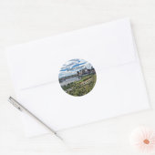 Landschap van Saint Paul, Minnesota Ronde Sticker (Envelop)