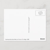 Landschap van Saint-Remy door Vincent Van Gogh Briefkaart (Achterkant)