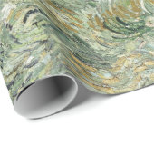 Landschap van Saint-Remy door Vincent Van Gogh Cadeaupapier (Rol Hoek)