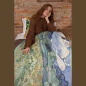 Landschap van Saint-Rémy door Vincent Van Gogh Fleece Deken