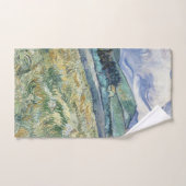 Landschap van Saint-Remy door Vincent van Gogh Handdoek (Handdoek)