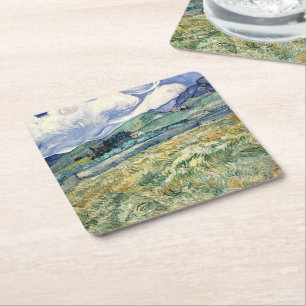 Landschap van Saint-Rémy door Vincent Van Gogh Kartonnen Onderzetters