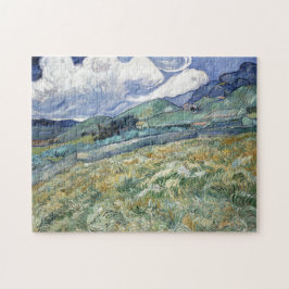 Landschap van Saint-Remy door Vincent Van Gogh Legpuzzel