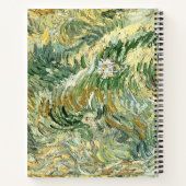 Landschap van Saint-Rémy door Vincent Van Gogh Notitieboek (Achterkant)