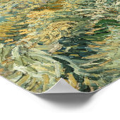 Landschap van Saint-Rémy door Vincent Van Gogh Poster (Hoek)