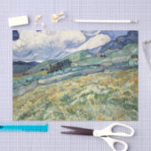 Landschap van Saint-Rémy door Vincent Van Gogh Tissuepapier (Craft)