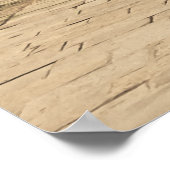landschap van Venetië Poster (Hoek)