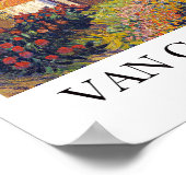Landschap van Vincent van Gogh Poster (Hoek)