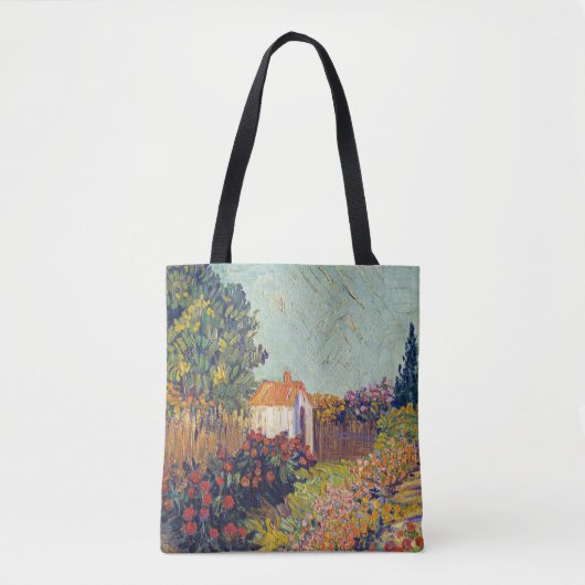 Landschap van Vincent van Gogh Tote Bag (Voorkant)