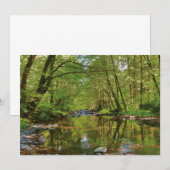 Landschap van Wilson River Bedankkaart (Voorkant / Achterkant)