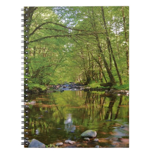 Landschap van Wilson River Notitieboek (Voorkant)
