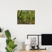 Landschap van Wilson River Poster (Thuiskantoor)